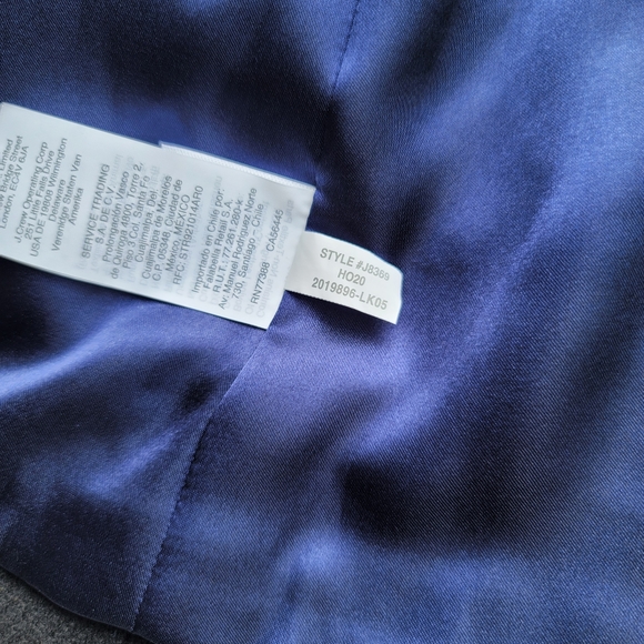 New! J CREW sz 10P 10 Petite Chateau Parka Italian Stadium Wool Black NWT - Picture 14 of 14